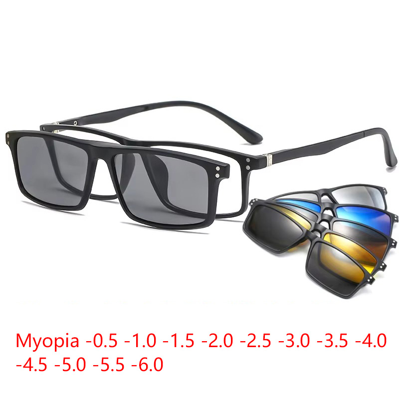 Reflector 5 In 1 - Óculos de sol magnéticos para miopia,