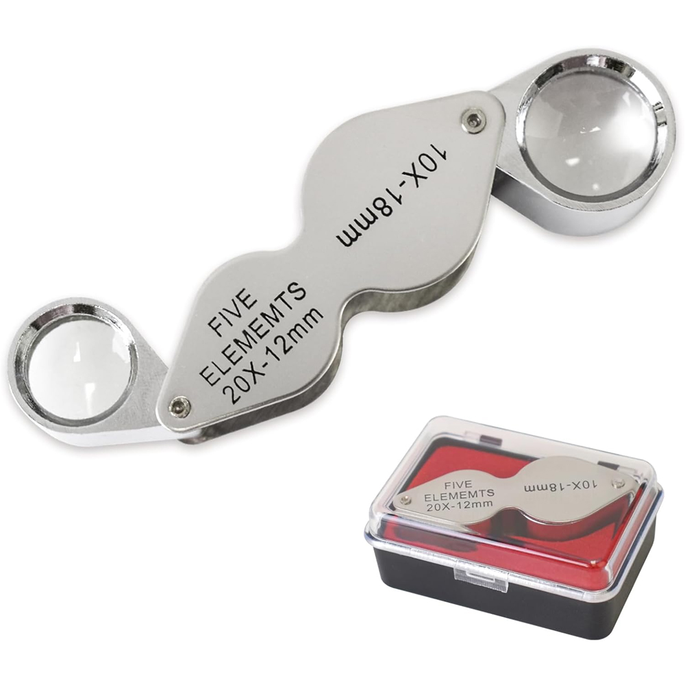 Eye Piece Magnifier - 10x 20x joalheiros lupa bolso lupa