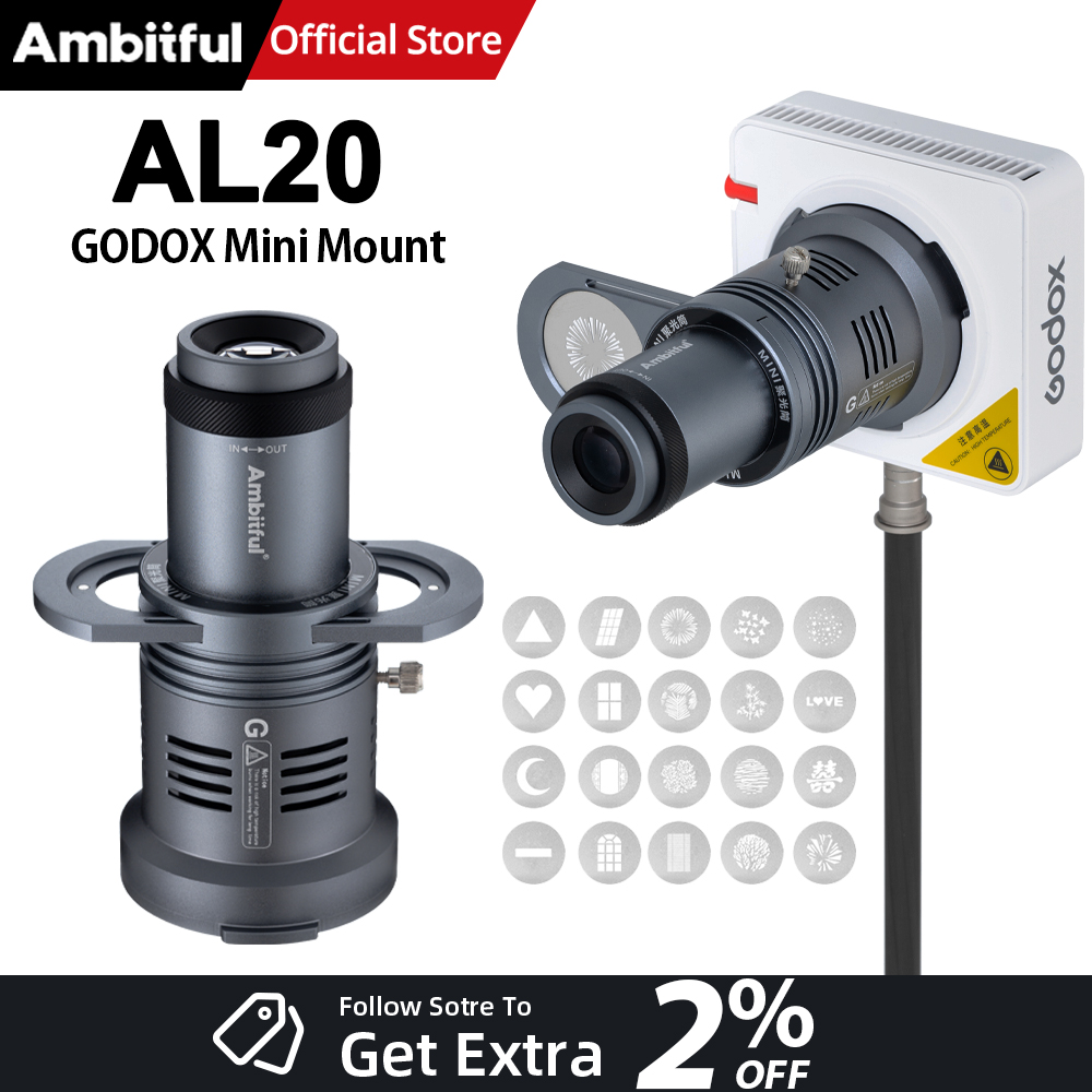Beauty Dish Softbox - Ambicioso led luz de preenchimento projetor