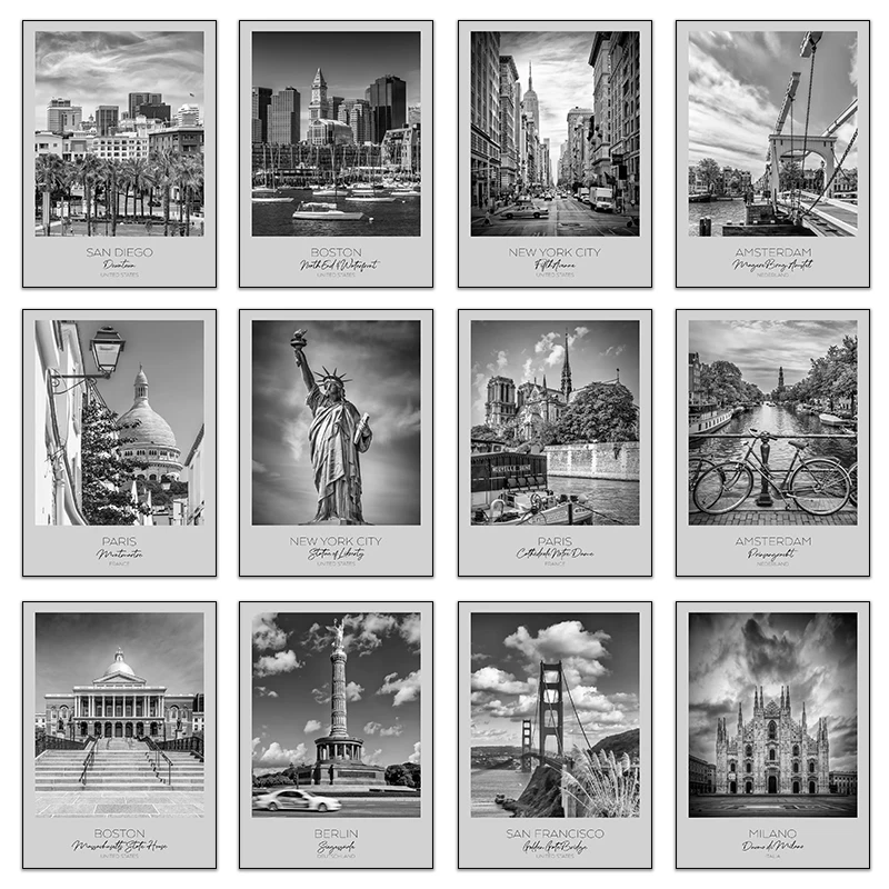 Photography New York - Cidade cartaz nova york londres paris