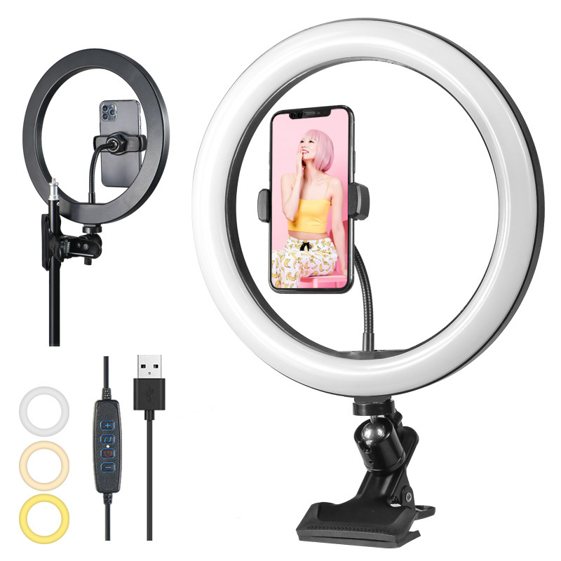 Photography Videos - Anel de luz led regulável, profissional,