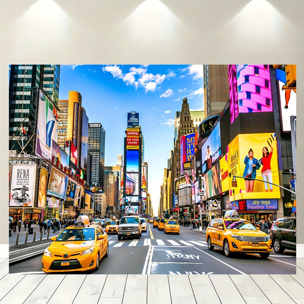 Photography New York - Tapeçaria New York Times Square, Banner