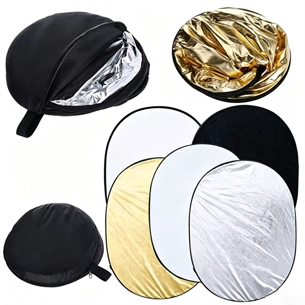 Reflector 5 In 1 - Refletor de Fotografia Portátil 5 em