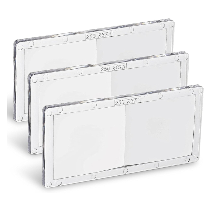 Eye Piece Magnifier - Y51A-3Pcs capacete de soldagem lente de