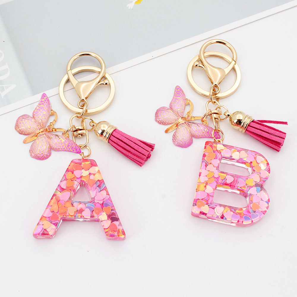 Moda A-Z letras acrílico chave - Photography Font avaliação e preço