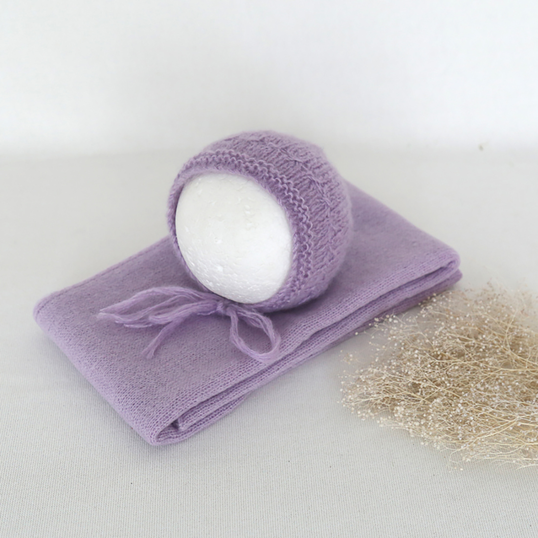 Conjunto de envoltório e gorro - Photography Newborn avaliação e preço