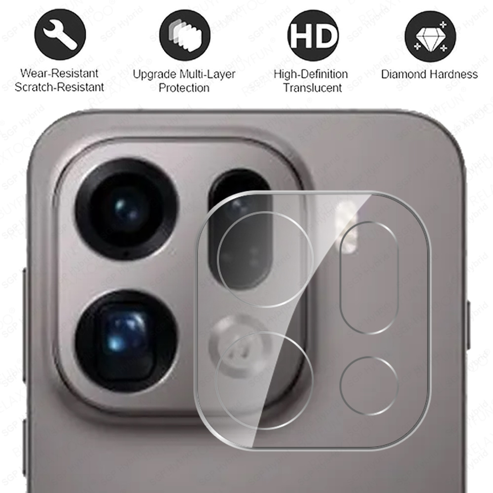 2 pçs 3d claro câmera protetor - Photography Kit Oppo Find X9 Pro avaliação e preço