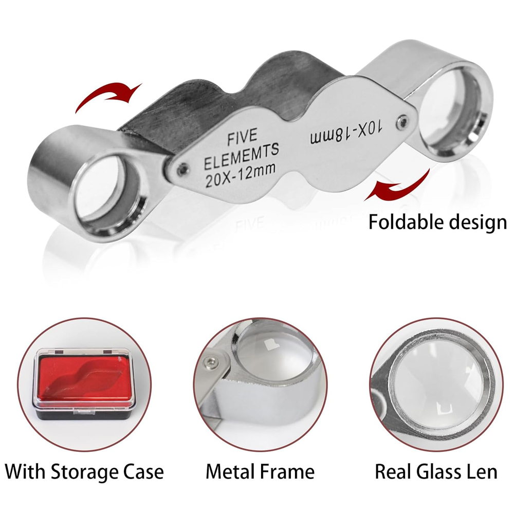 10x 20x joalheiros lupa bolso  - Eye Piece Magnifier avaliação e preço