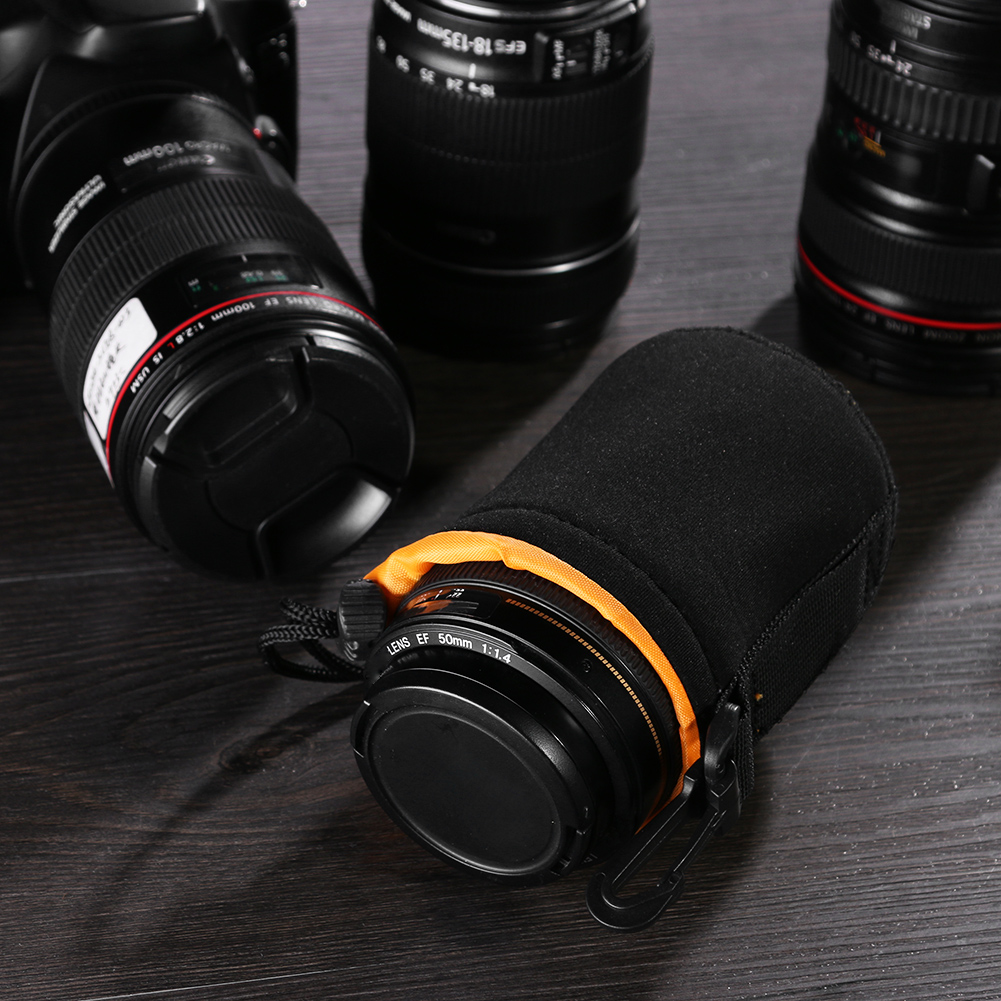 Bolsa Protetora de Lente de Câ - Lens Case Pouch avaliação e preço