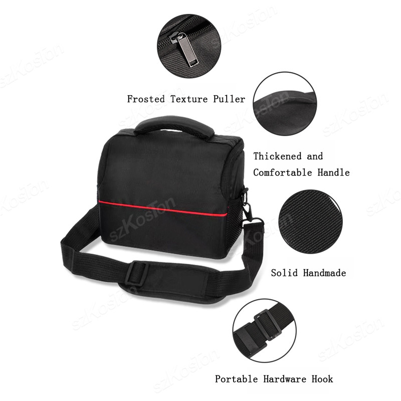 Impermeável Digital DSLR Camer - Lens Case Pouch avaliação e preço