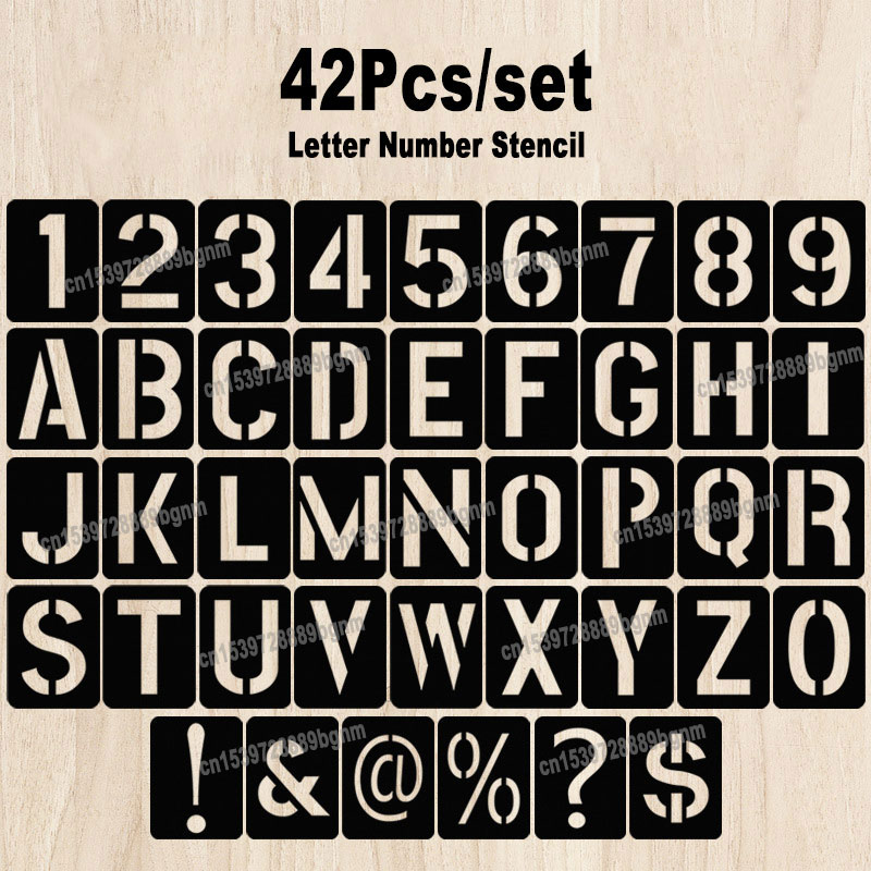 42 pçs conjunto de plástico re - Photography Font avaliação e preço