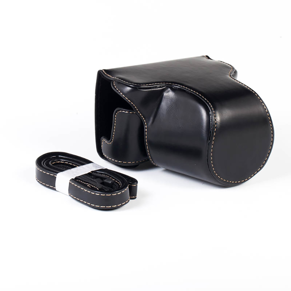 Bolsa de couro pu para câmera, - Lens Case Pouch avaliação e preço