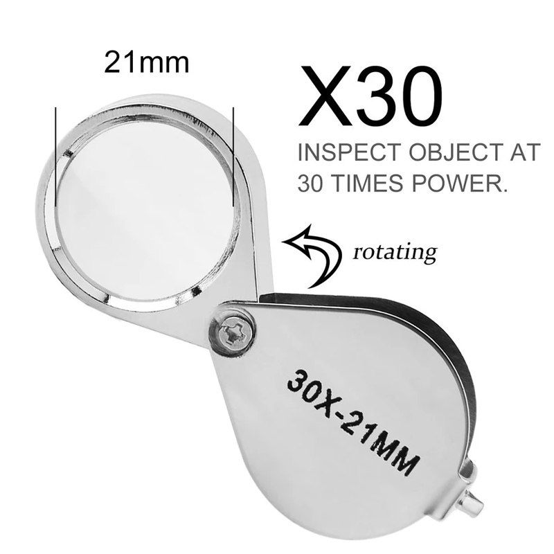 10-30x bolso lupa jóias lupa d - Eye Piece Magnifier avaliação e preço