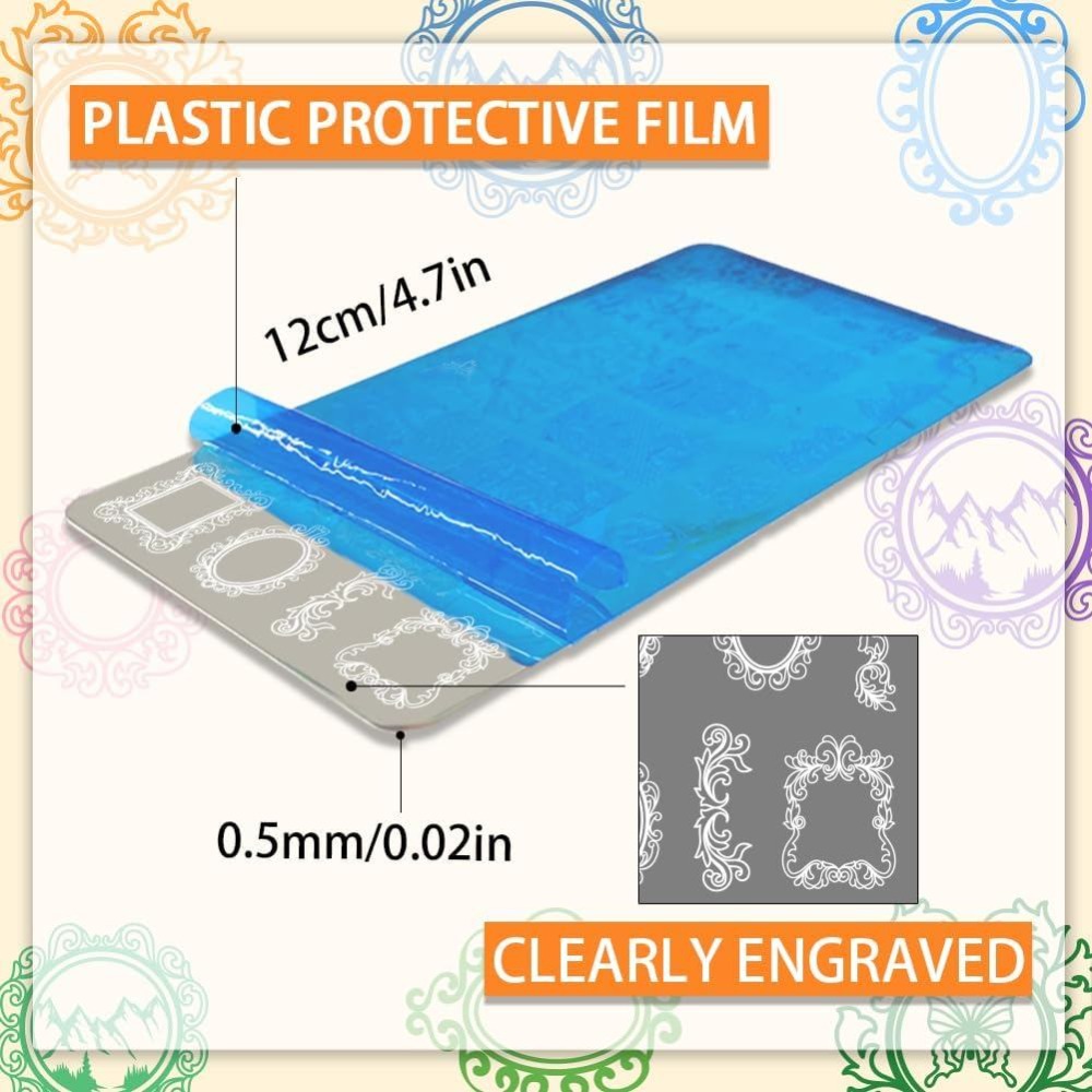 3 peças de Placas de Estampage - Photographic Memory avaliação e preço