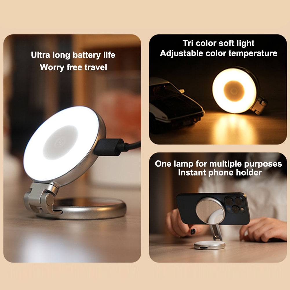 Luz Magnética 3 em 1 para Self - Photography Videos avaliação e preço