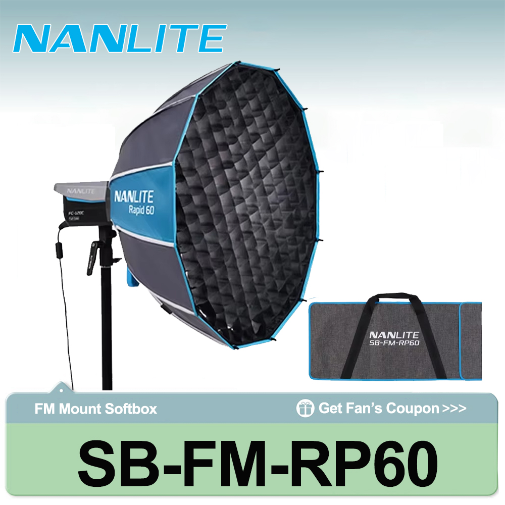 Nanlite SB-FM-RP60 rápido 60cm - Beauty Dish Softbox avaliação e preço