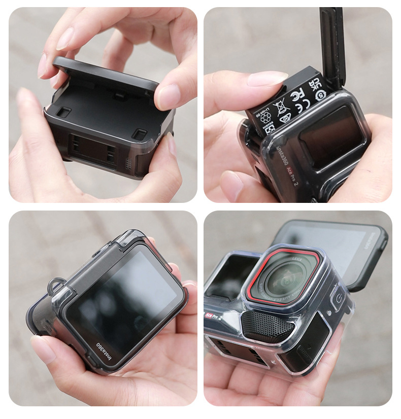 Para insta360 ace pro2 acessór - Lens Case Pouch avaliação e preço