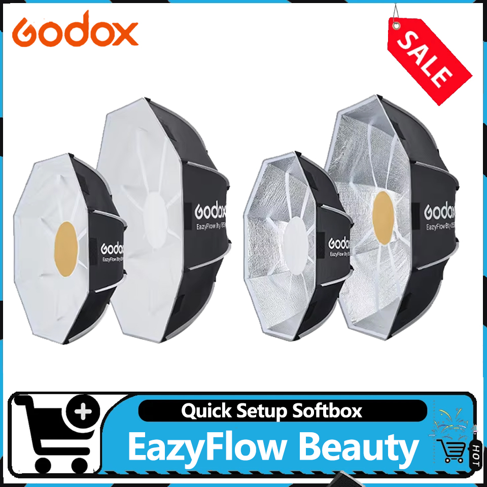 Godox EazyFlow Beauty Dish 65c - Beauty Dish Softbox avaliação e preço