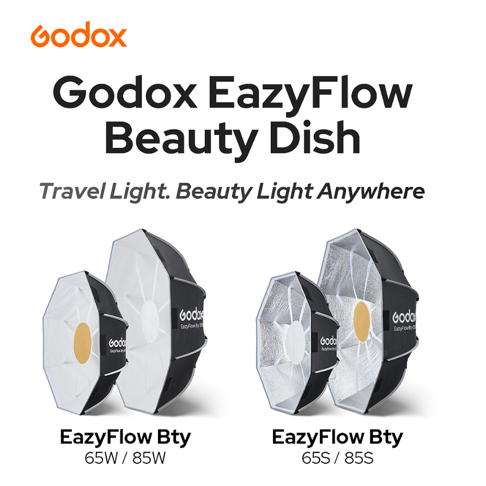Godox EazyFlow Beauty Dish 65c - Beauty Dish Softbox avaliação e preço