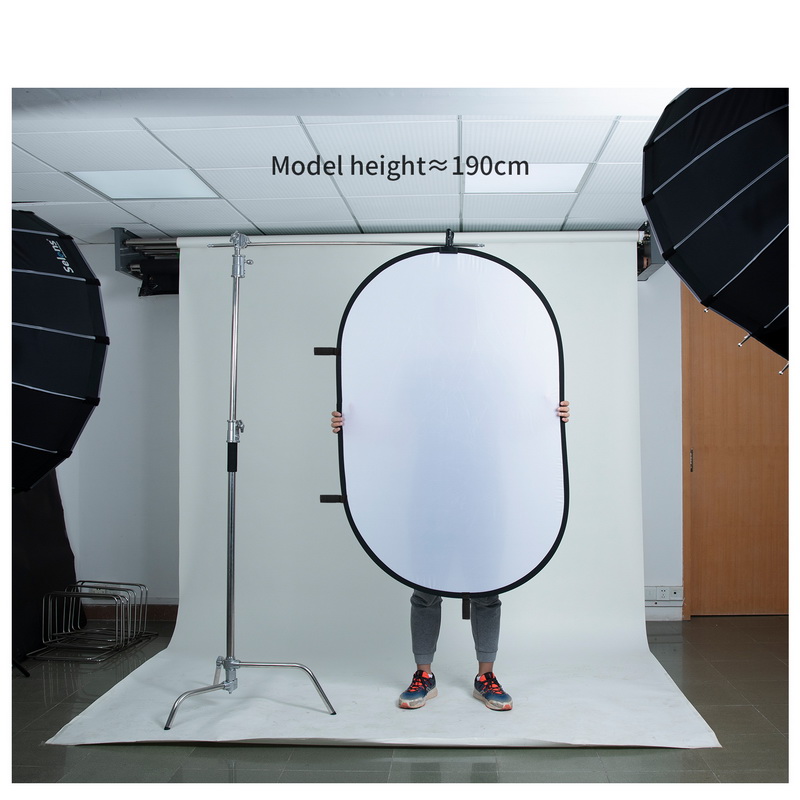 Refletor oval dobrável 100x150 - Reflector 5 In 1 avaliação e preço